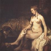 Bathsbeba with King David's Letter (mk33) Rembrandt